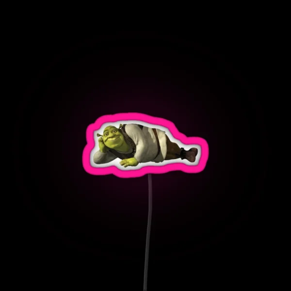 SHREK TASTIC Shrek Meme RGB Neon Sign