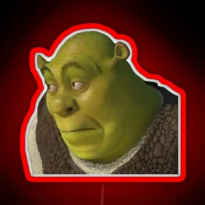 Shrek Yikes Face RGB Neon Sign