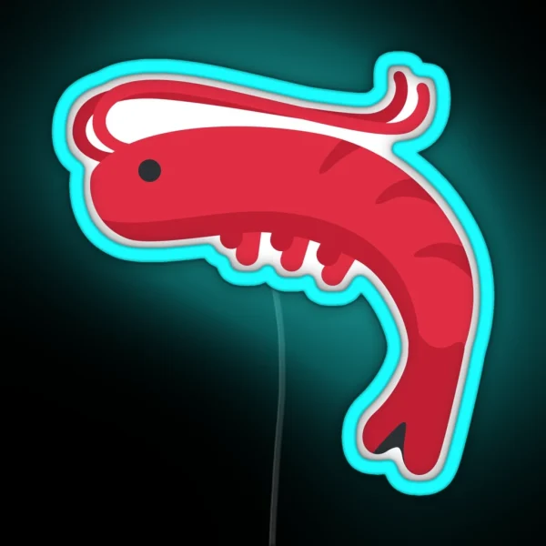 Shrimp RGB Neon Sign