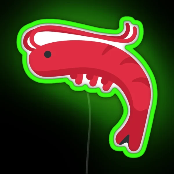 Shrimp RGB Neon Sign