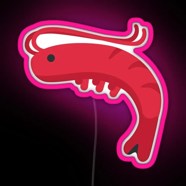 Shrimp RGB Neon Sign