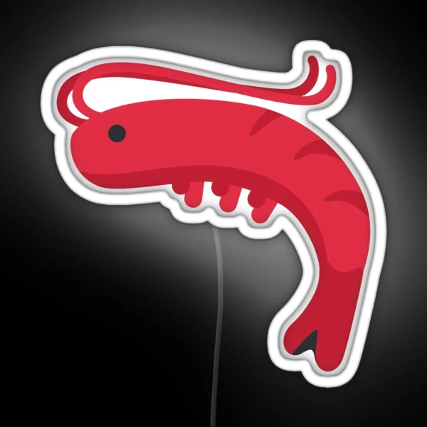 Shrimp RGB Neon Sign