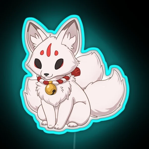 Shrine Fox RGB Neon Sign