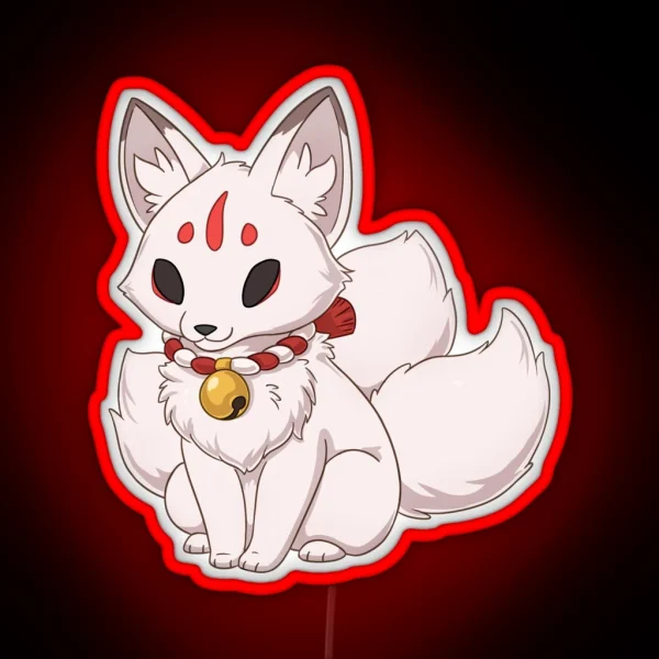 Shrine Fox RGB Neon Sign