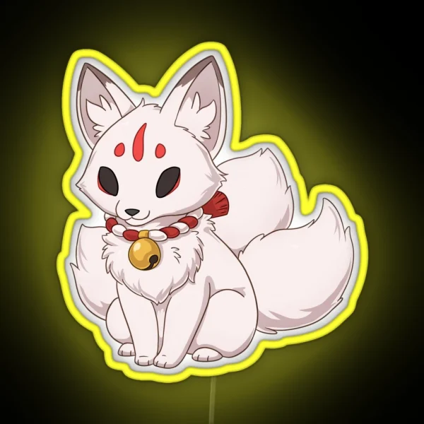 Shrine Fox RGB Neon Sign