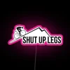 Vibrant RGB neon sign with customizable patterns and colors available