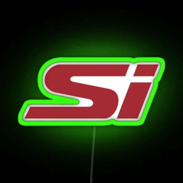 SI CIVIC LOGO RGB Neon Sign