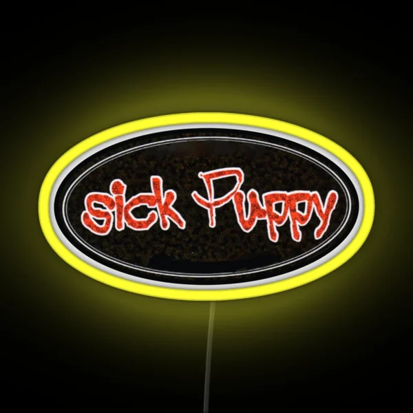 Sick Puppy RGB Neon Sign