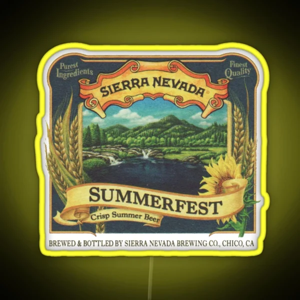 Sierra Nevada Summerfest RGB Neon Sign