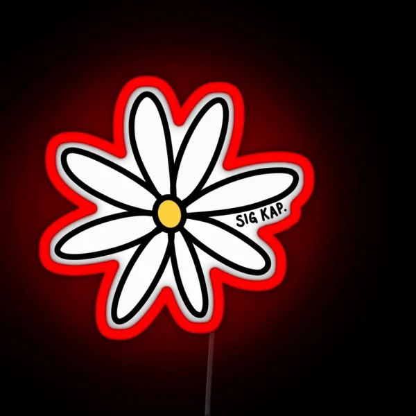 Sig Kap Daisy RGB Neon Sign