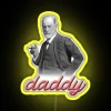 Psychoanalytic Art RGB Neon Sign Inspired by Sigmund Freud's Iconic Design