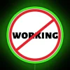 Eye-catching RGB neon office decor signs prohibited in workplace settings.