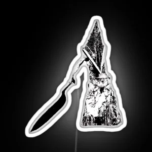 Silent Hill Pyramid Head RGB Neon Sign