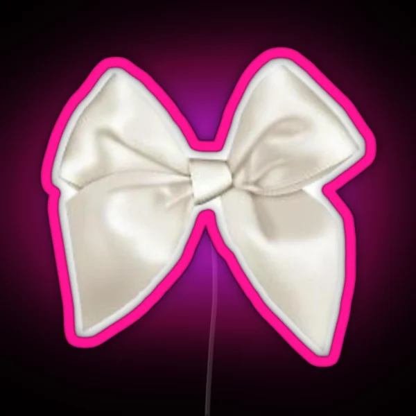 Silk Bow RGB Neon Sign