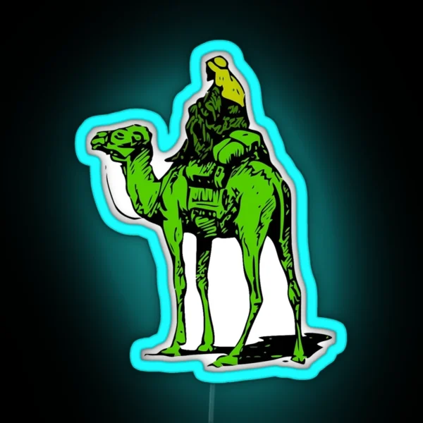 Silk Road Logo RGB Neon Sign