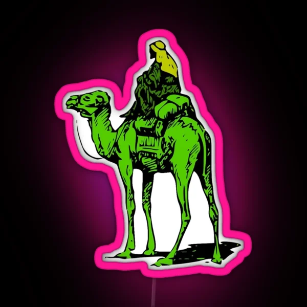 Silk Road Logo RGB Neon Sign