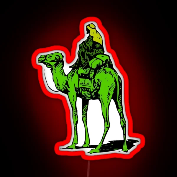 Silk Road Logo RGB Neon Sign