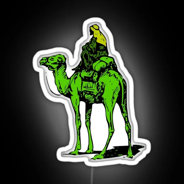 Silk Road Logo RGB Neon Sign