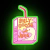 Vibrant Neon Wall Art Sign with Fun Colorful RGB Lighting Design