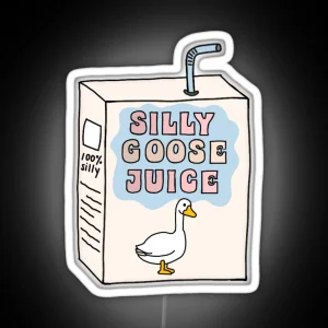 Silly Goose Juice RGB Neon Sign