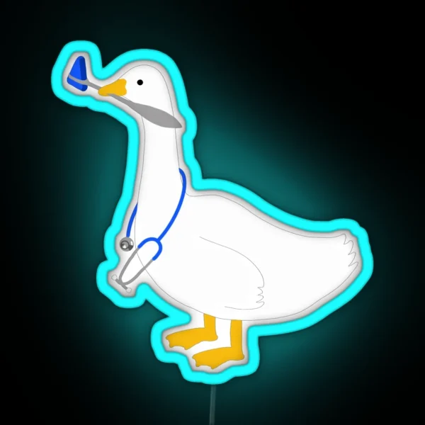 Silly Goose Medical RGB Neon Sign