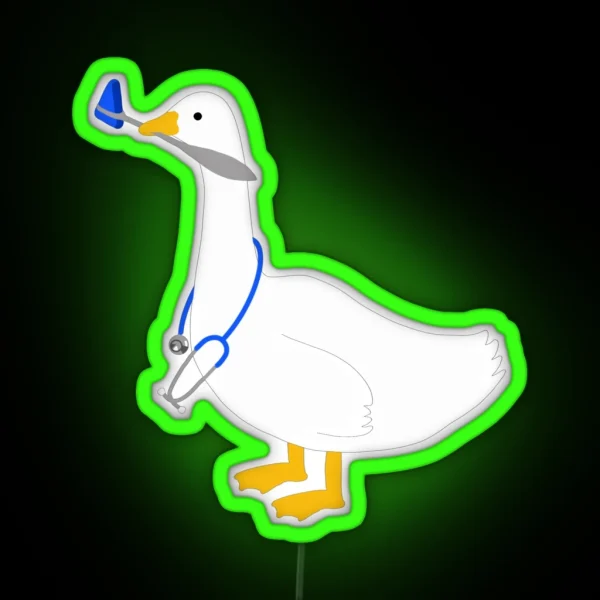 Silly Goose Medical RGB Neon Sign
