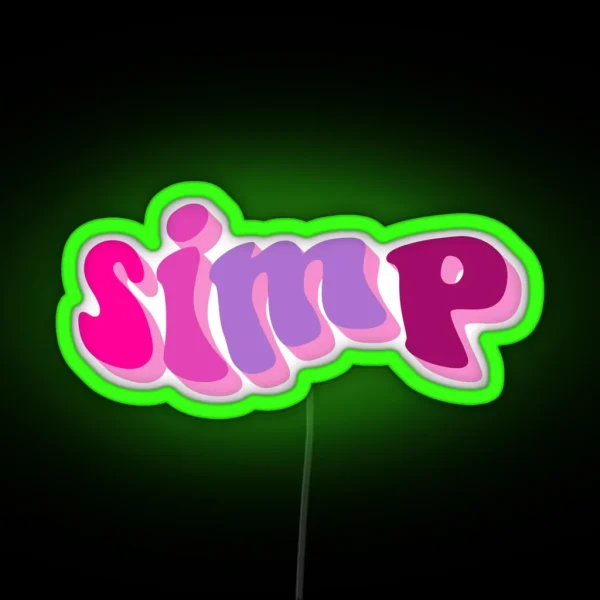 Simp RGB Neon Sign