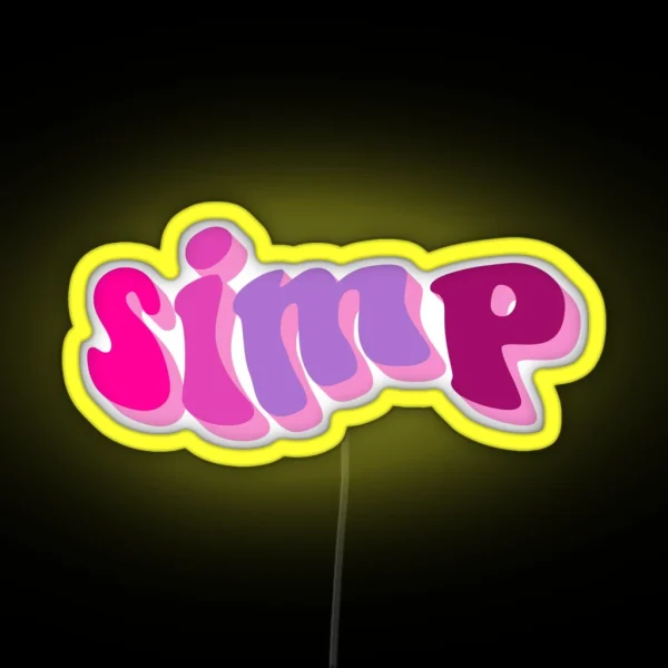 Simp RGB Neon Sign