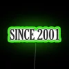 Neon Birthday Sign Since 2001 Unique Gift Idea for Adults