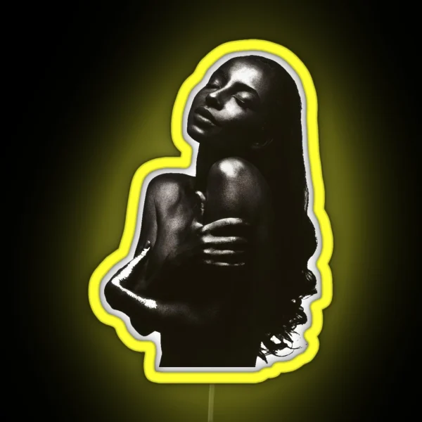 Singer Sade Album Cover RGB Neon Sign
