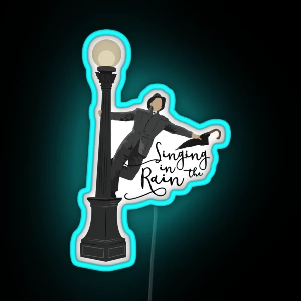 Singing In The Rain Movie RGB Neon Sign