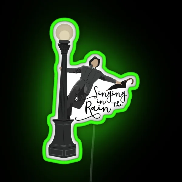 Singing In The Rain Movie RGB Neon Sign