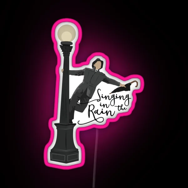 Singing In The Rain Movie RGB Neon Sign