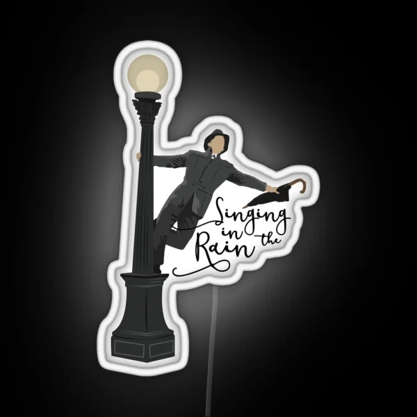 Singing In The Rain Movie RGB Neon Sign