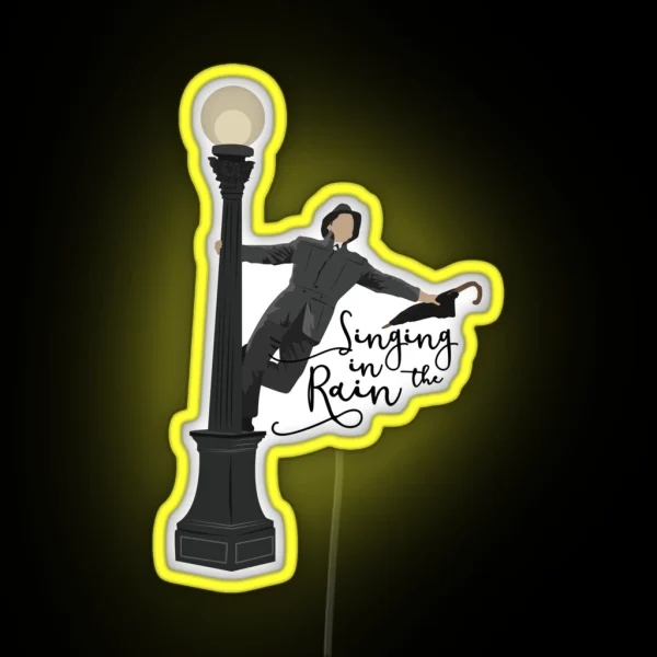Singing In The Rain Movie RGB Neon Sign