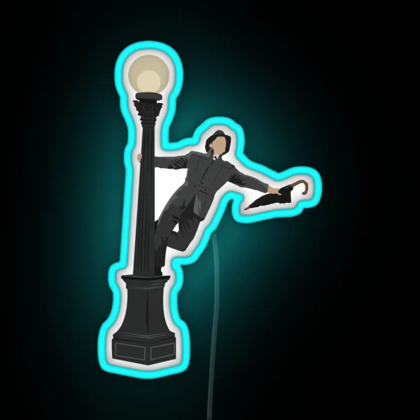 Singing In The Rain RGB Neon Sign