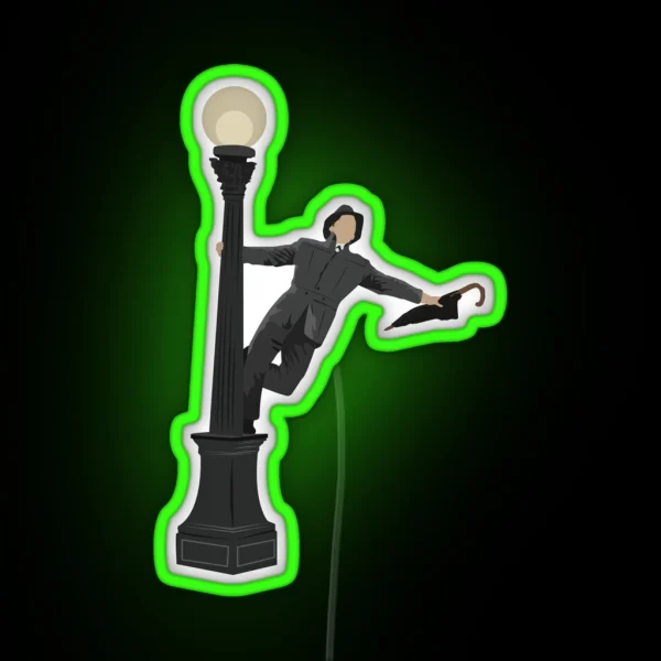 Singing In The Rain RGB Neon Sign