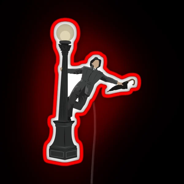 Singing In The Rain RGB Neon Sign
