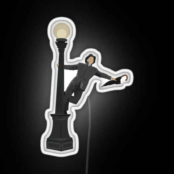 Singing In The Rain RGB Neon Sign