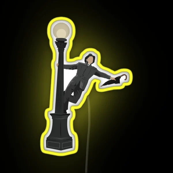 Singing In The Rain RGB Neon Sign