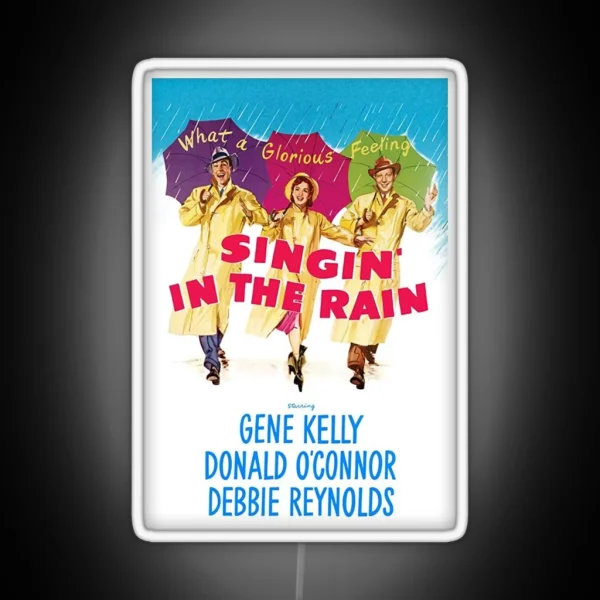 Singing In The Rain RGB Neon Sign