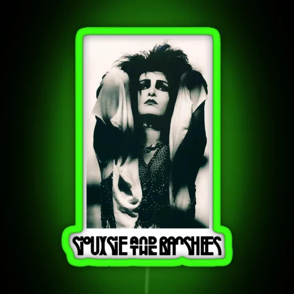 SIOUXSIE AND THE BANSHEES RGB Neon Sign