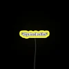 Vibrant Iced Coffee Neon Sign in Color-Changing RGB LED Lighting