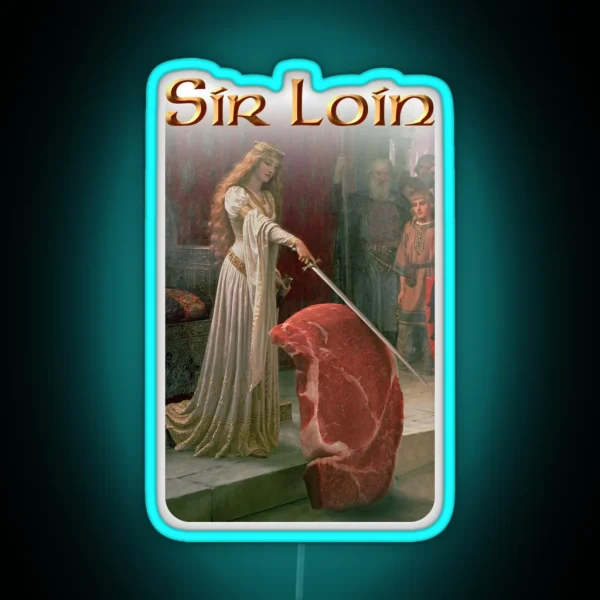 Sir Loin Steak RGB Neon Sign