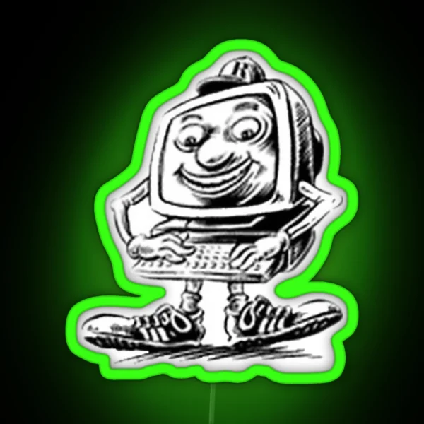 SIS Man RPI RGB Neon Sign