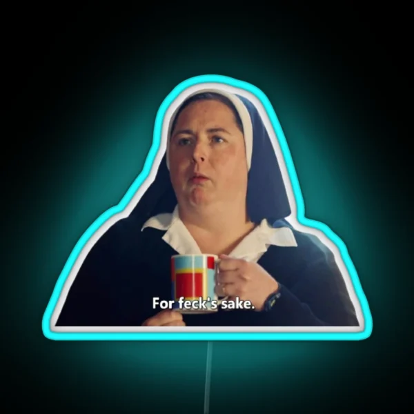 Sister Michael Derry Girls RGB Neon Sign