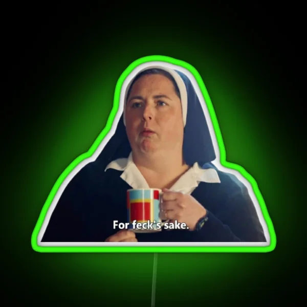 Sister Michael Derry Girls RGB Neon Sign