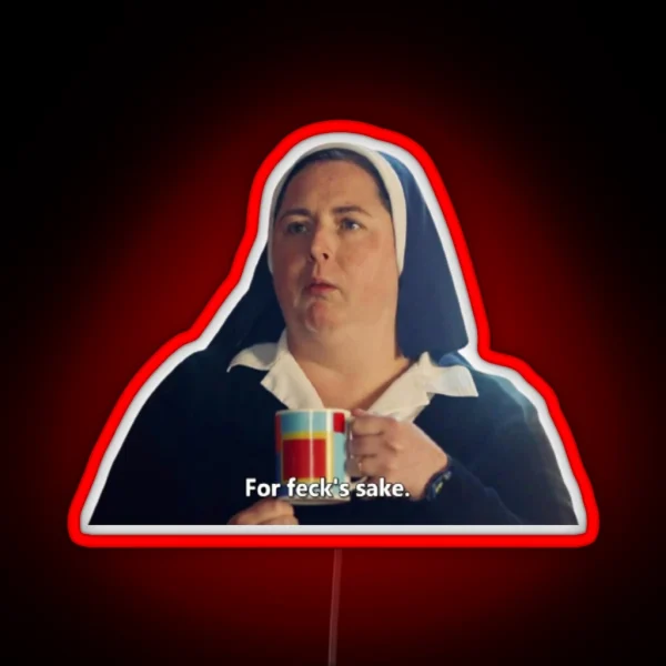 Sister Michael Derry Girls RGB Neon Sign