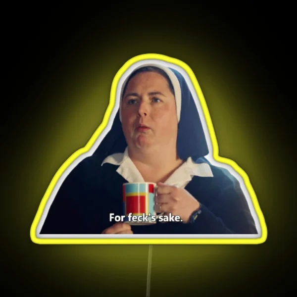 Sister Michael Derry Girls RGB Neon Sign