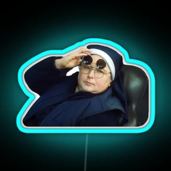 Sister Michael Derry Girls RGB Neon Sign